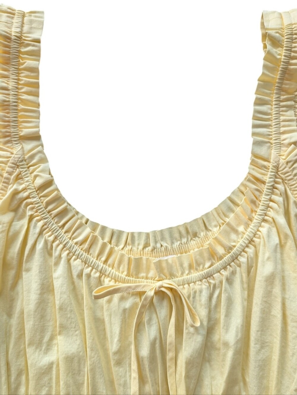 LC Lauren Conrad Shirred Babydoll Tank Top NWT - Picture 5 of 12